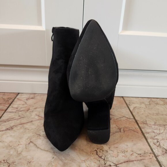 Black Suede Boots - Picture 3 of 5